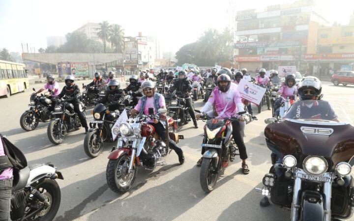 ​From Awareness to Action: Aster Whitefield Hospital Organizes Pink Bike Rally & Launches Specialized Breast Clinic