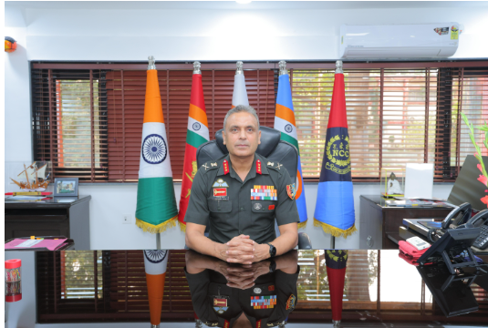 Lt Gen Virendra Vats Takes Charge as NCC Director General