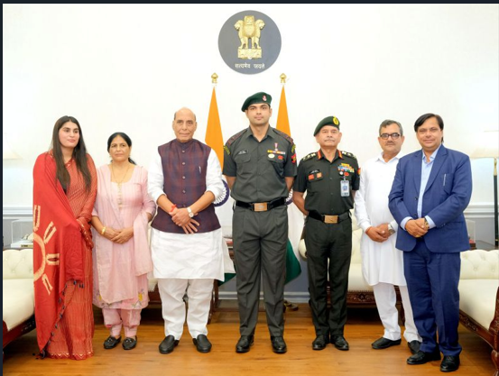 Javelin thrower Neeraj Chopra Neeraj Chopra Honoured with Lieutenant Colonel Rank