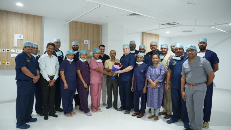 ​Renowned Orthopaedic Surgeon Dr. Nimrod Snir Visits CARE Hospitals, Visakhapatnam