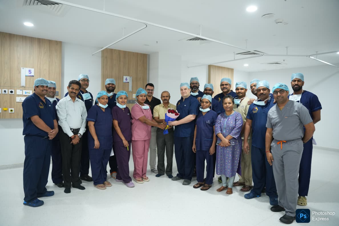 ​Renowned Orthopaedic Surgeon Dr. Nimrod Snir Visits CARE Hospitals, Visakhapatnam