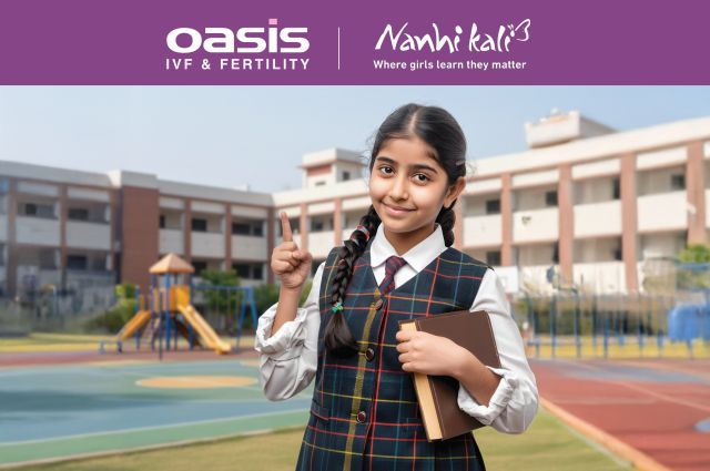 Oasis Fertility Partners with Project Nanhi Kali to Support the Education of 100 Underprivileged Girls