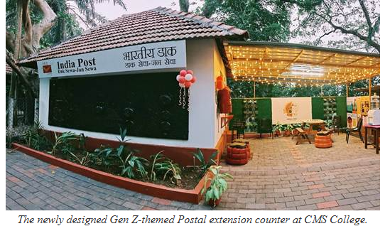 India Post has launched the first Gen-Z post office extension counter in Kerala