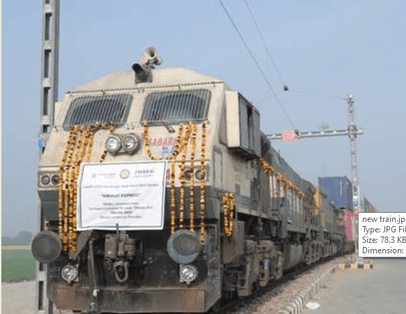 Started the New High-Speed Train from Gurugram to Mundra Port