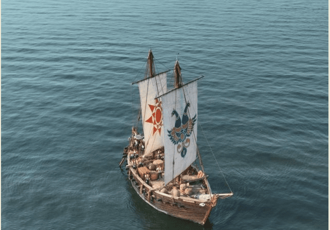 INSV Kaundinya has commenced its maiden foreign voyage from Porbandar to Muscat, Oman