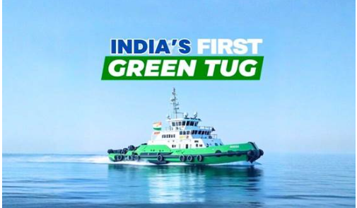 India Launches First All-Electric Tug in Kochi