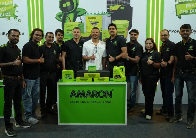 AMARON creates high-energy moments at Tata Mumbai Marathon 2026