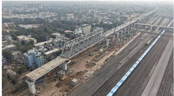 First Indigenous Steel Bridge for Bullet Train Ready