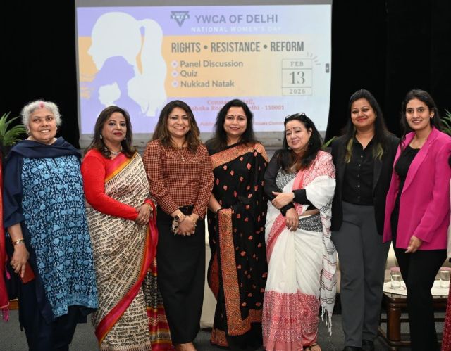 Parul Singh, President of the Delhi Paralympic Committee, Graced YWCA of Delhi’s National Women’s Day Programme as Guest of Honour