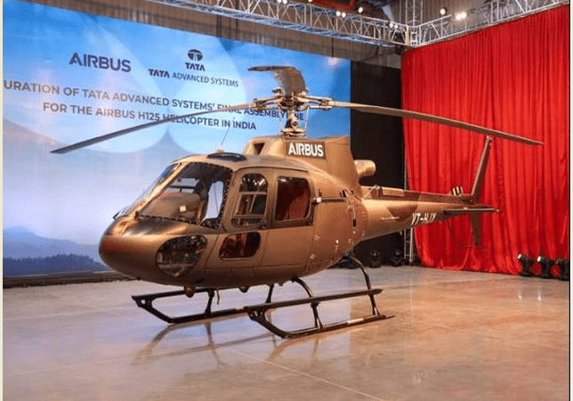 New H-125 Helicopter Production Line Inaugurated in Karnataka