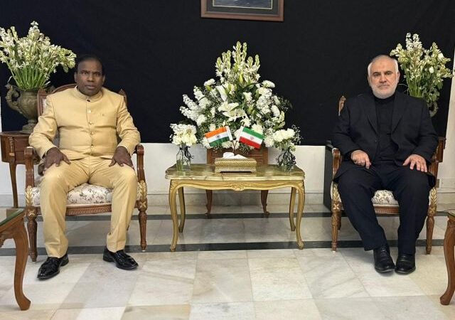 Dr. K. A. Paul hosted today by the Iranian representative Dr Abdul Majid Hakeem Ilahiand and the Iranian Ambassdor  in New Delhi, Calls for Immediate Ceasefire and 72-Hour Window for Peace Talks