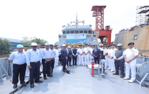 Agray Handed Over to the Indian Navy
