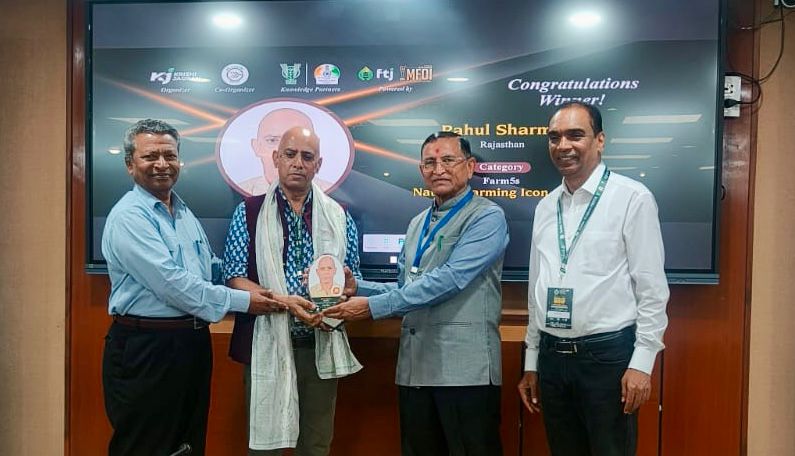 Rahul Sharma, Founder of 5S Farm, Honoured with “Natural Farming Icon – 2026” at Crop Icon Awards