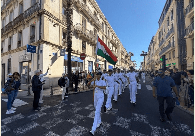 INS Sudarshini Sails from Sète After Global Maritime Festival