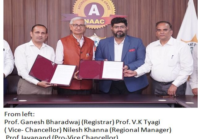 ​Shobhit University Signs MoU with NIIT Foundation to Boost Student Employability