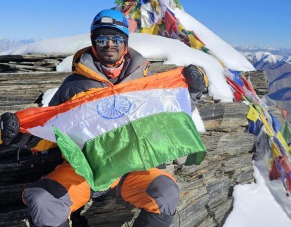 ​Tulasi Reddy Palpunoori from Telengana scales Mount Everest