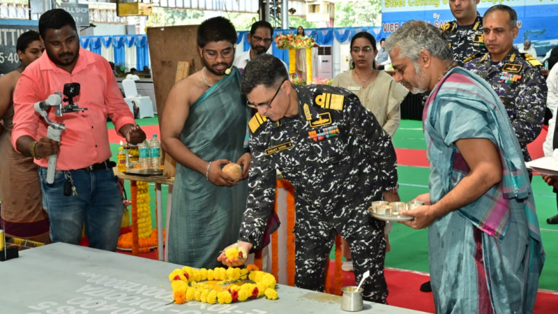 Fifth Fleet Support Ship for Navy Enters Construction Phase
