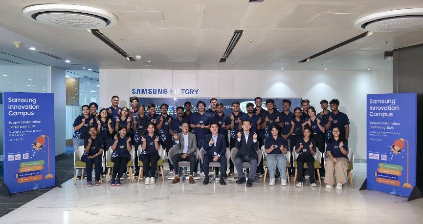 ​Samsung Awards ₹1 Lakh Each to 30 Samsung Innovation Campus Toppers Across India