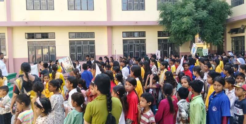 ​Jeevan Dhara Welfare Centre Rallies 268 Students in World No Tobacco Day Awareness March