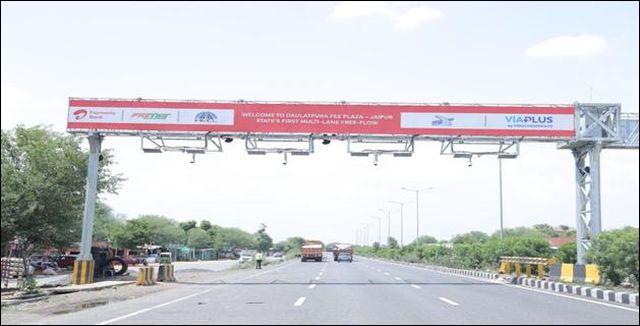 First Multi-Lane Free Flow Toll Plaza on NH-48 started in Rajasthan