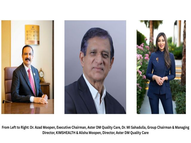 Newly Integrated Aster DM Quality Care Wins Top Honours at FE Healthcare Awards 2026; Dr. Azad Moopen & Dr. M.I. Sahadulla win Lifetime Achievement Awards & Ms. Alisha Moopen named Healthcare Leader of the Year