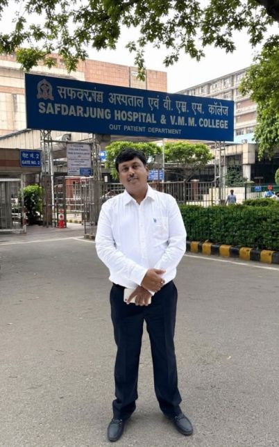 ​Senior Journalist Rakesh Singh Re-Nominated as Member of Safdarjung Hospital & VMMC Committee