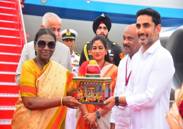 ​TDP Showcases Etikoppaka Heritage Through Presidential Presentation in Visakhapatnam