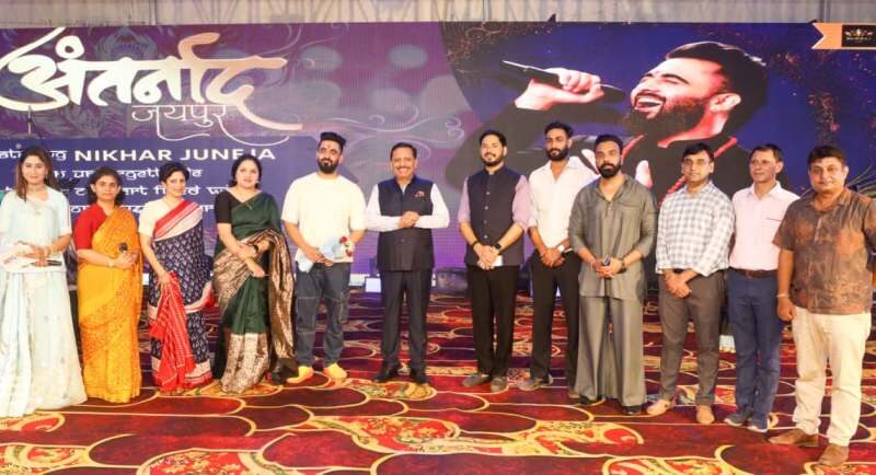 Jaipur Resonates with Devotion as ANTARNAAD – Live Concert by Nikhar Juneja Draws Thousands
