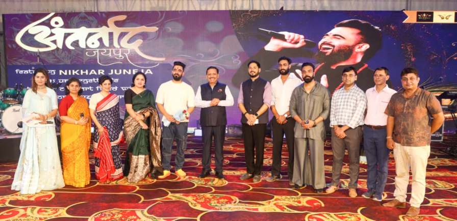 Jaipur Resonates with Devotion as ANTARNAAD – Live Concert by Nikhar Juneja Draws Thousands