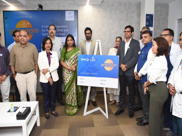 ​Aster Hospitals and CARE Hospitals Launch ‘Pranaam’ to Redefine Elder Care
