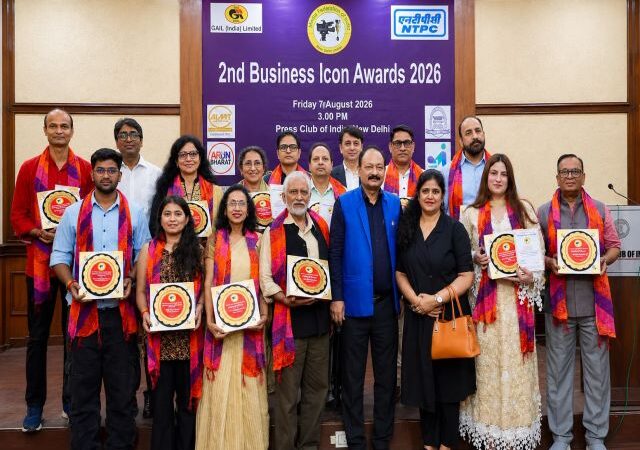 ​Media Federation of India Recognises Excellence Across Key Sectors at 2nd Business Icon Awards 2026