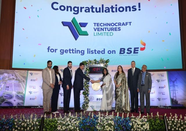 TECHNOCRAFT VENTURES LISTS AT 34% PREMIUM OVER IPO PRICE