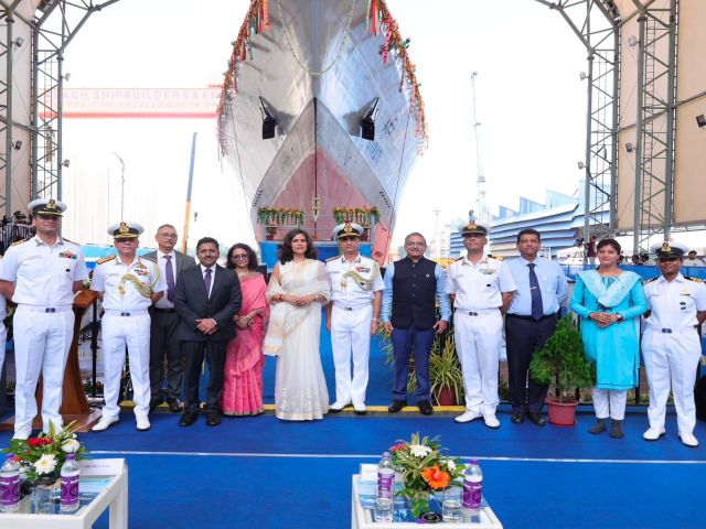 Next-Generation Offshore Patrol Vessel Launched